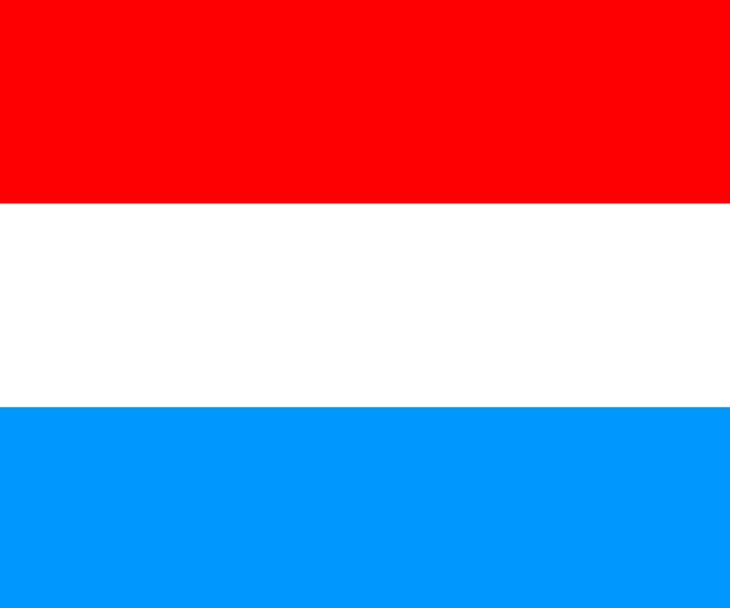 luxembourg, flag, europe